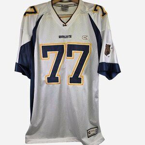 UCLA BRUINS Colosseum Athletics Licensed White Football Jersey #77 SZ XXL